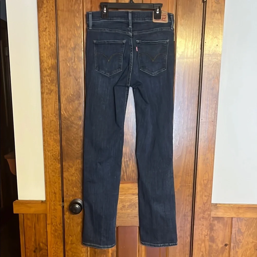 Levi's Blue Straight Leg Jeans Timeless Style